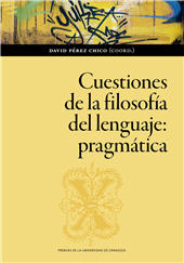 eBook, Cuestiones de la filosofía del lenguaje : pragmática, Prensas de la Universidad de Zaragoza