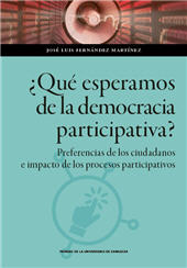 E-book, Â¿Qué esperamos de la democracia participativa? : preferencias de los ciudadanos e impacto de los procesos partecipitativos, Prensas de la Universidad de Zaragoza