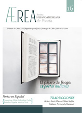 E-book, Area, Revista Hispanoamericana de Poesía Nro. 16., Calabrese, Daniel, Ril Editores
