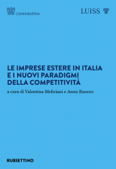 E-book, Le imprese estere in Italia e i nuovi paradigmi della competitività, Rubbettino