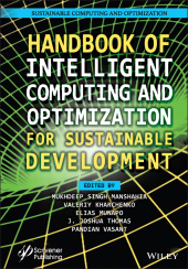 E-book, Handbook of Intelligent Computing and Optimization for Sustainable Development, Scrivener Publishing
