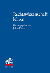 eBook, Rechtswissenschaft lehren : Handbuch der juristischen Fachdidaktik, Mohr Siebeck