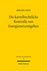 E-book, Die kartellrechtliche Kontrolle von Energienetzentgelten, Mohr Siebeck
