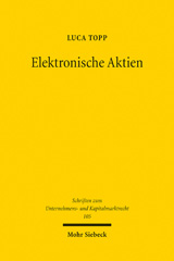 E-book, Elektronische Aktien, Mohr Siebeck