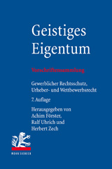E-book, Geistiges Eigentum : Vorschriftensammlung zum gewerblichen Rechtsschutz, Urheberrecht und Wettbewerbsrecht, Mohr Siebeck