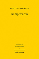 E-book, Kompetenzen : Zur Entstehung des deutschen öffentlichen Rechts, Neumeier, Christian, Mohr Siebeck