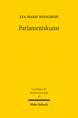 eBook, Parlamentskunst : Zur Staatsästhetik freiheitlicher Demokratie, Mohr Siebeck