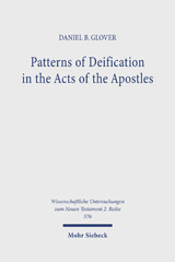 E-book, Patterns of Deification in the Acts of the Apostles, Mohr Siebeck