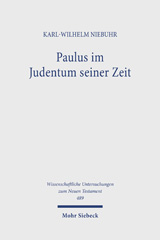 eBook, Paulus im Judentum seiner Zeit : Gesammelte Studien, Niebuhr, Karl-Wilhelm, Mohr Siebeck