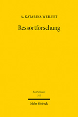 eBook, Ressortforschung : Forschung zur Erfüllung öffentlicher Aufgaben unter besonderer Berücksichtigung des Bereichs staatlicher und unionsrechtlicher Gesundheitsverantwortung, Mohr Siebeck