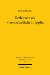 eBook, Sozialrecht als wissenschaftliche Disziplin : Die Anfänge : 1918-1933, Mohr Siebeck