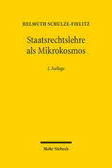 E-book, Staatsrechtslehre als Mikrokosmos : Bausteine zu einer Soziologie und Theorie der Wissenschaft des Öffentlichen Rechts, Schulze-Fielitz, Helmuth, Mohr Siebeck