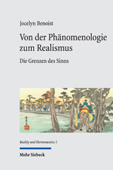 E-book, Von der Phänomenologie zum Realismus : Die Grenzen des Sinns, Mohr Siebeck
