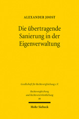 E-book, Die übertragende Sanierung in der Eigenverwaltung, Mohr Siebeck