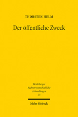 E-book, Der öffentliche Zweck : Die Rechtfertigung öffentlicher Unternehmen, Mohr Siebeck