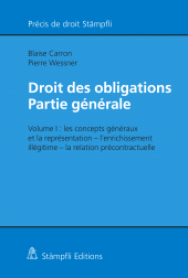E-book, Droit des obligations : Partie générale, Stämpfli Verlag