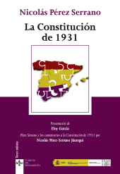 E-book, La Constitución de 1931, Tecnos