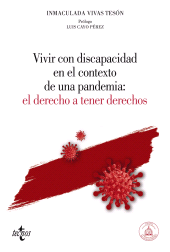 E-book, Vivir con discapacidad en el contexto de una pandemia: El derecho a tener derechos, Tecnos