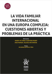 E-book, La vida familiar internacional en una Europa compleja : cuestiones abiertas y problemas de la práctica, Tirant lo Blanch
