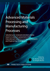 eBook, Advanced Materials Processing and Manufacturing Processes, Trans Tech Publications Ltd