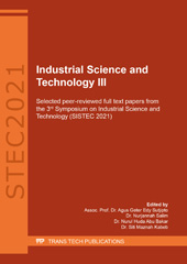 eBook, Industrial Science and Technology III, Trans Tech Publications Ltd