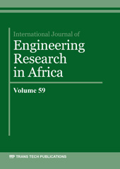 E-book, International Journal of Engineering Research in Africa, Trans Tech Publications Ltd