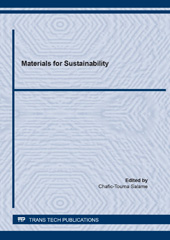 E-book, Materials for Sustainability, Trans Tech Publications Ltd