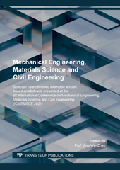 eBook, Mechanical Engineering, Materials Science and Civil Engineering, Trans Tech Publications Ltd