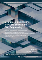E-book, Mechanical Engineering, Materials Science and Civil Engineering, Trans Tech Publications Ltd