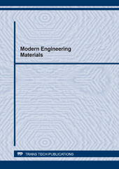 eBook, Modern Engineering Materials, Trans Tech Publications Ltd