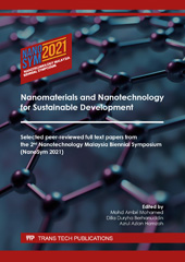 E-book, Nanomaterials and Nanotechnology for Sustainable Development, Trans Tech Publications Ltd