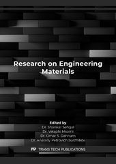 E-book, Research on Engineering Materials, Trans Tech Publications Ltd