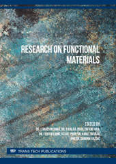 eBook, Research on Functional Materials, Trans Tech Publications Ltd
