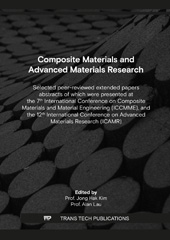 E-book, Composite Materials and Advanced Materials Research, Trans Tech Publications Ltd