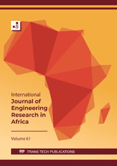 E-book, International Journal of Engineering Research in Africa, Trans Tech Publications Ltd