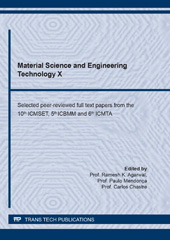 E-book, Material Science and Engineering Technology X, Trans Tech Publications Ltd
