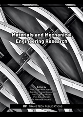 E-book, Materials and Mechanical Engineering Research, Trans Tech Publications Ltd