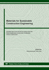 E-book, Materials for Sustainable Construction Engineering, Trans Tech Publications Ltd