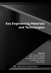 E-book, Key Engineering Materials and Technologies, Trans Tech Publications Ltd