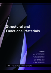 E-book, Structural and Functional Materials, Trans Tech Publications Ltd