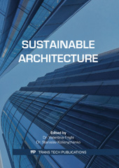 eBook, Sustainable Architecture, Trans Tech Publications Ltd
