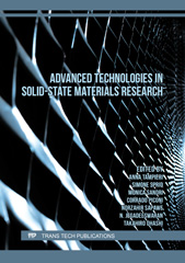 E-book, Advanced Technologies in Solid-State Materials Research, Trans Tech Publications Ltd