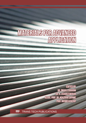 eBook, Materials for Advanced Application, Trans Tech Publications Ltd