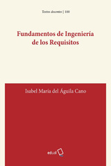 E-book, Fundamentos de Ingeniería de los Requisitos, Del Águila Cano, Isabel María, Universidad de Almería