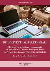 E-book, De l'Olivetti al teletreball, Arias Gimenez, Josep Maria, Publicacions URV