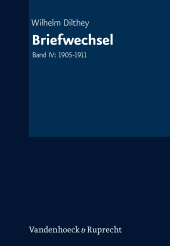 E-book, Briefwechsel : Band IV: 1905-1911, Vandenhoeck & Ruprecht
