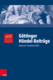 E-book, Göttinger Händel-Beiträge, Band 23 : Jahrbuch/Yearbook 2022, Vandenhoeck & Ruprecht