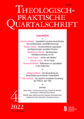 E-book, Synodalität : Theologisch-praktische Quartalschrift 4/2022, Verlag Friedrich Pustet