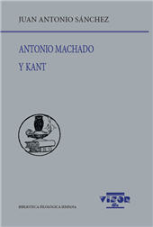 E-book, Antonio Machado y Kant, Sánchez, Juan Antonio, Visor libros