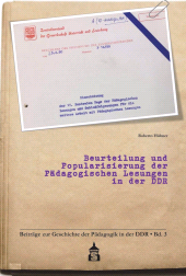 E-book, Beurteilung und Popularisierung der Pädagogischen Lesungen in der DDR, wbv Publication